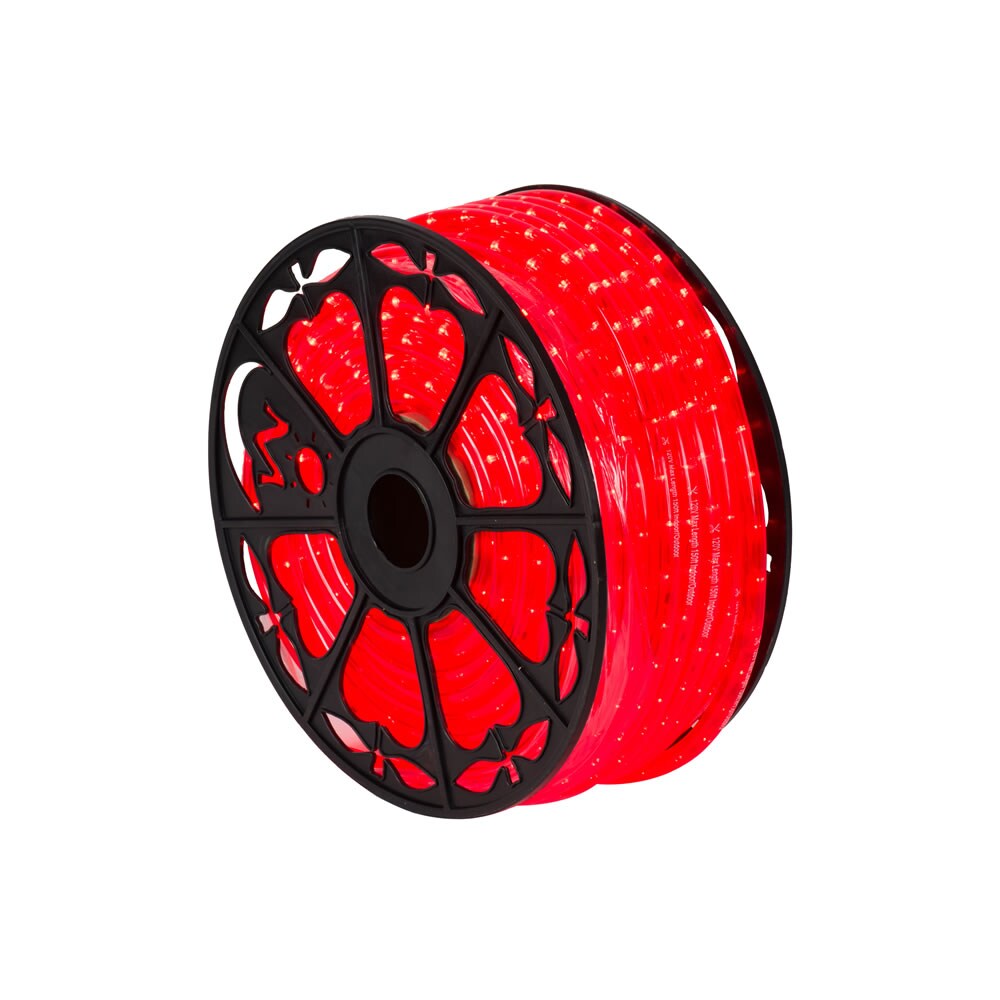 Vickerman 150 ft. x .5 in. Red LED Rope Light 120V