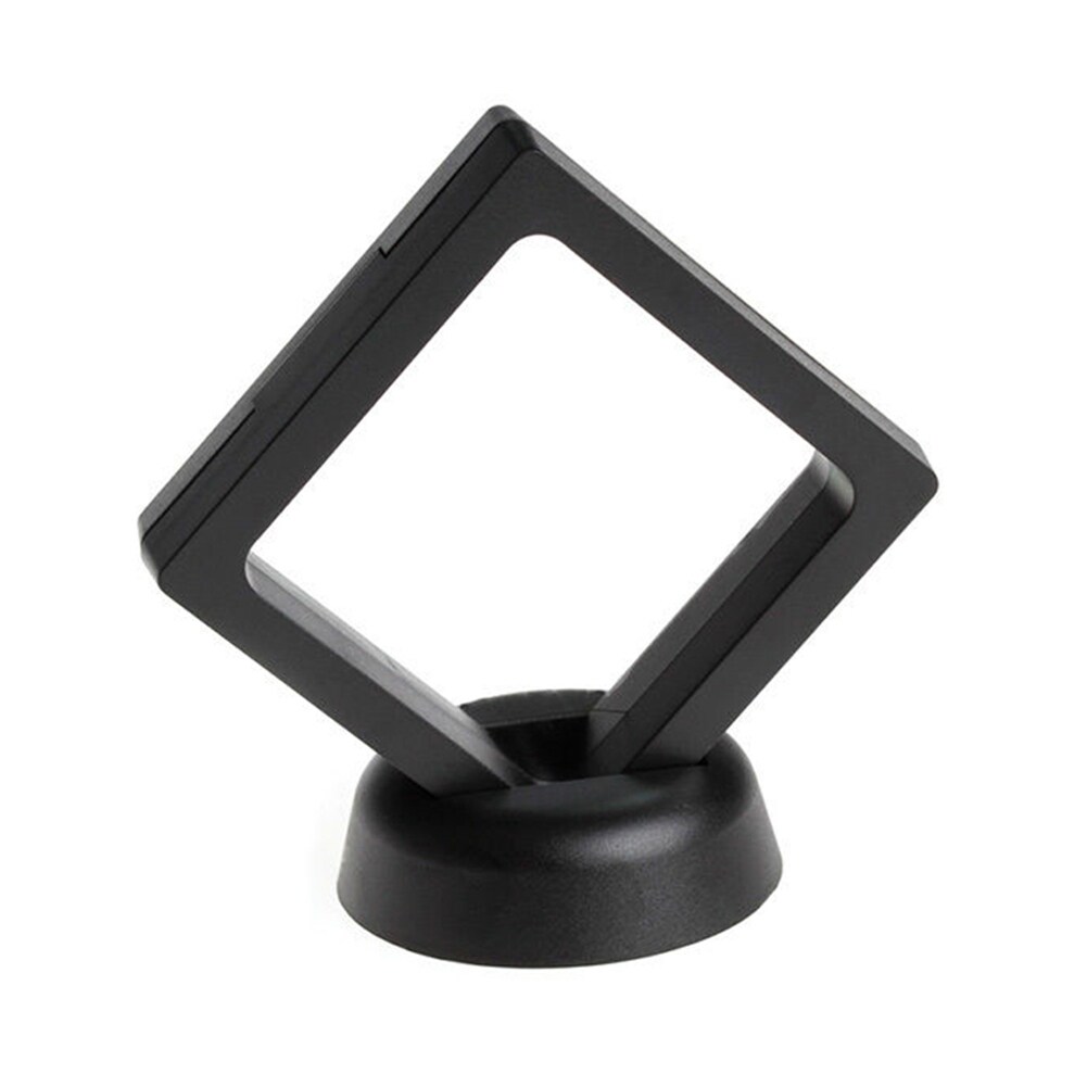 Suspended Floating Display Case Jewellery Coins Gems Artefacts Holder Stand Box