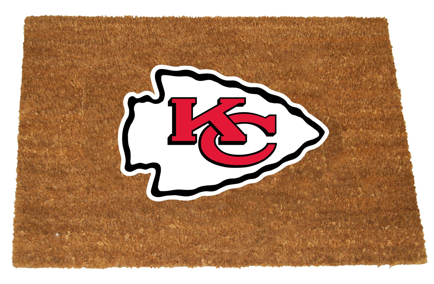 The Memory Company NFL Kansas City Chiefs Rectangular Coir Door Mat 29.5" x 19.5"