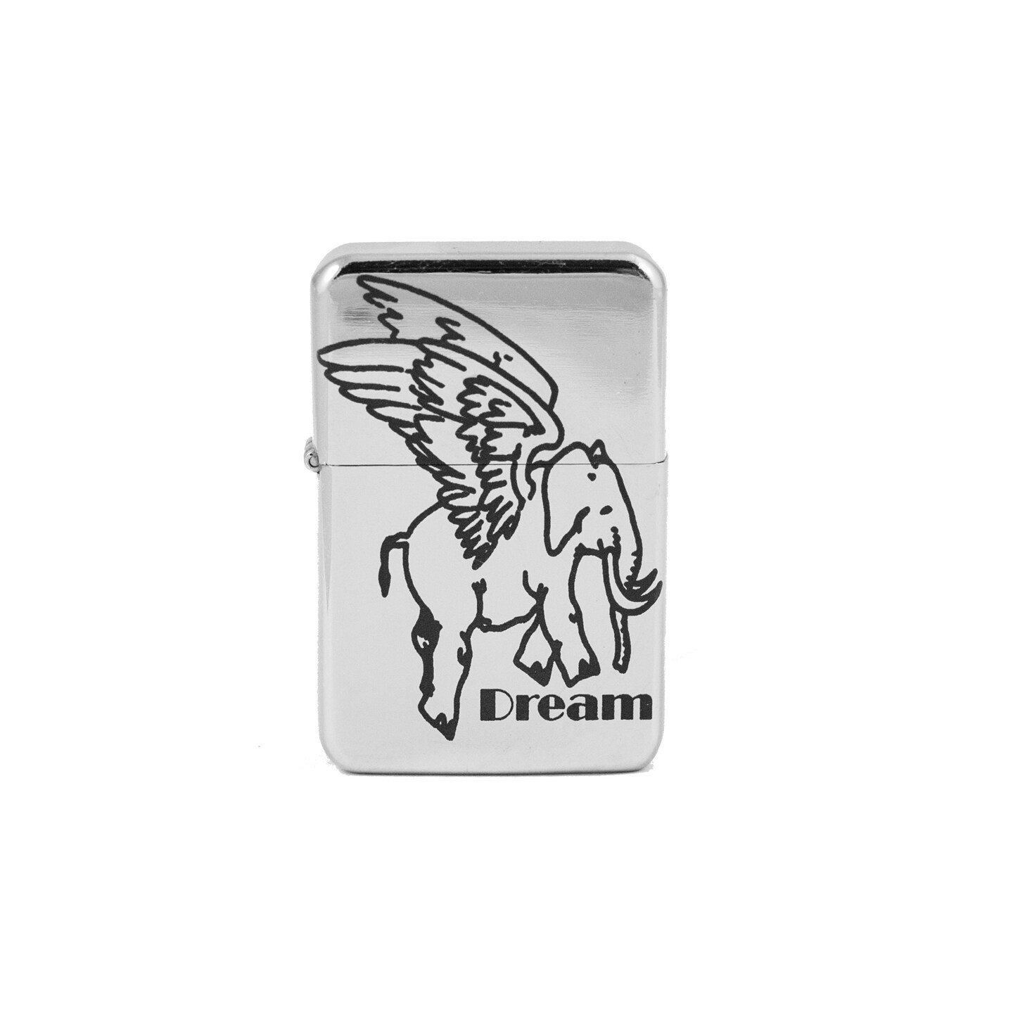 Lighter - Flying Elephant High Polish Chrome Lighter - Flying Elephant High Polish Chrome