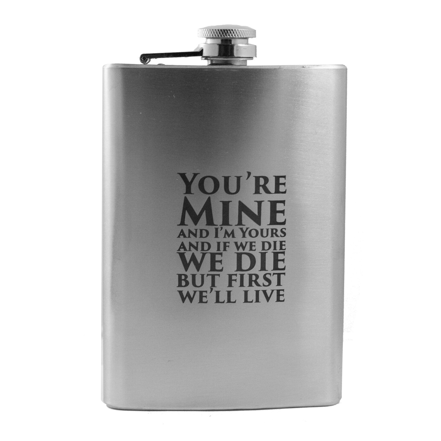 8oz You&#x27;re Mine Stainless Steel Flask