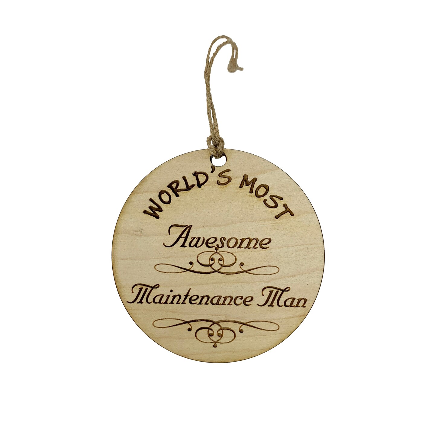 Worlds most Awesome Maintenance Man - Ornament Worlds most Awesome Maintenance Man - Ornament