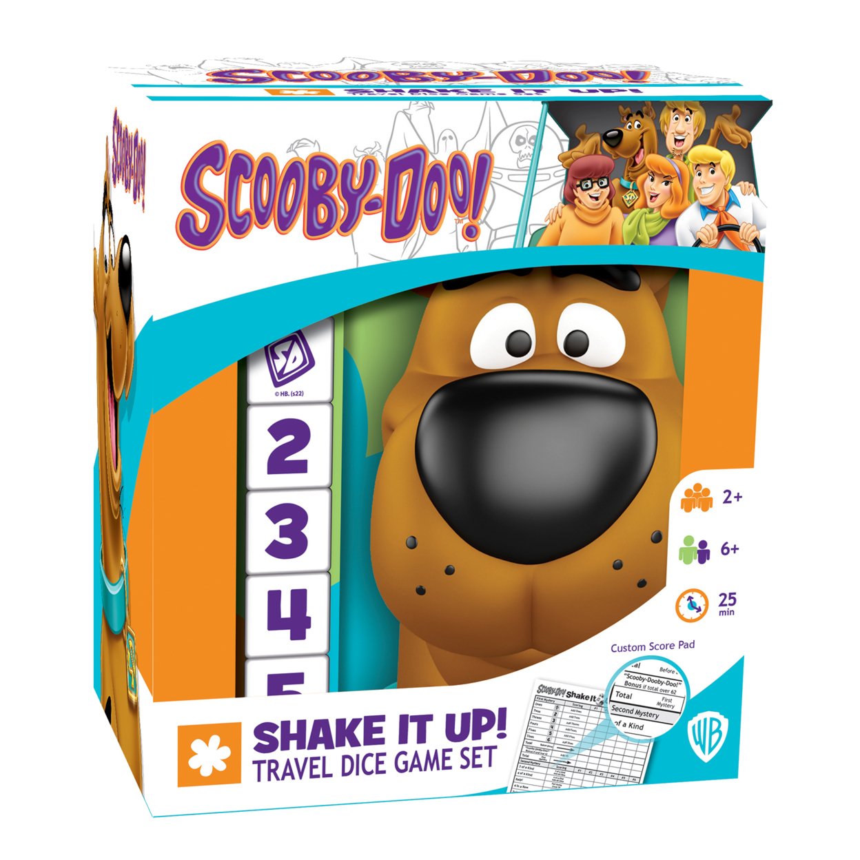 Masterpieces   Officially Licensed Scooby Doo Shake It Up Dice Game for Families and Kids Ages 6 and Up