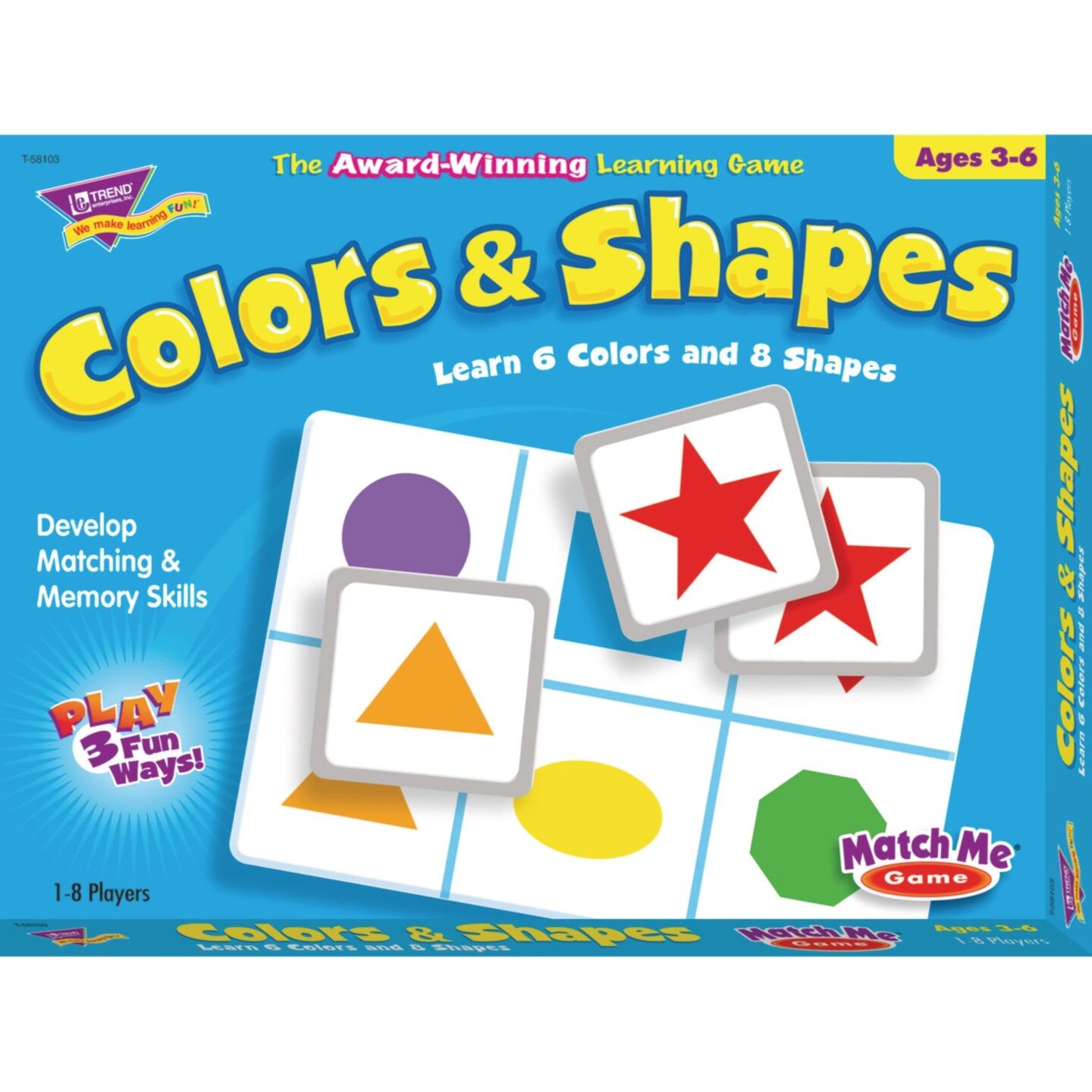 Colors &#x26; Shapes Match Me&#xAE; Game
