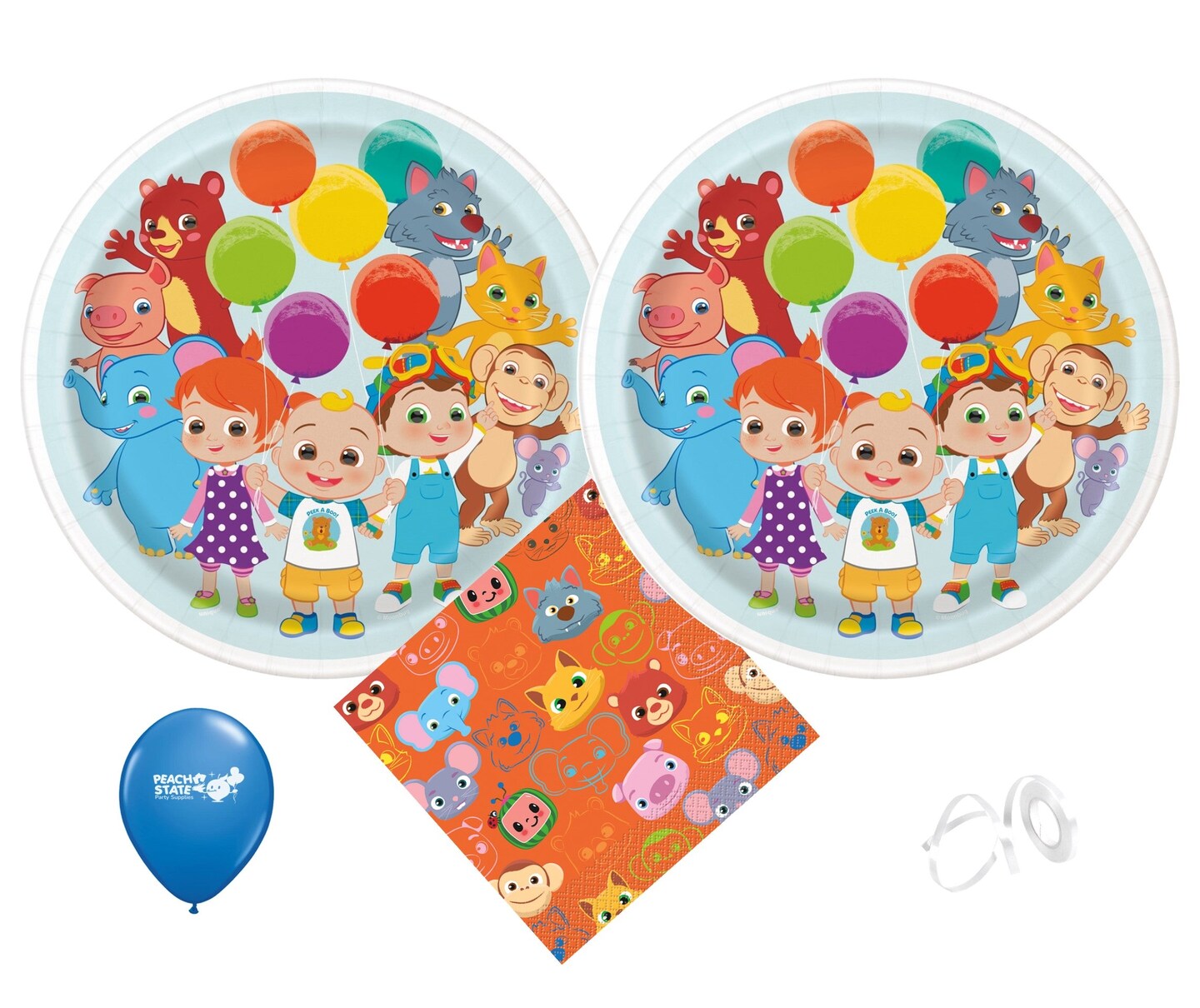 Cocomelon Birthday Party Supplies | Cocomelon Decorations | Cocomelon Tableware