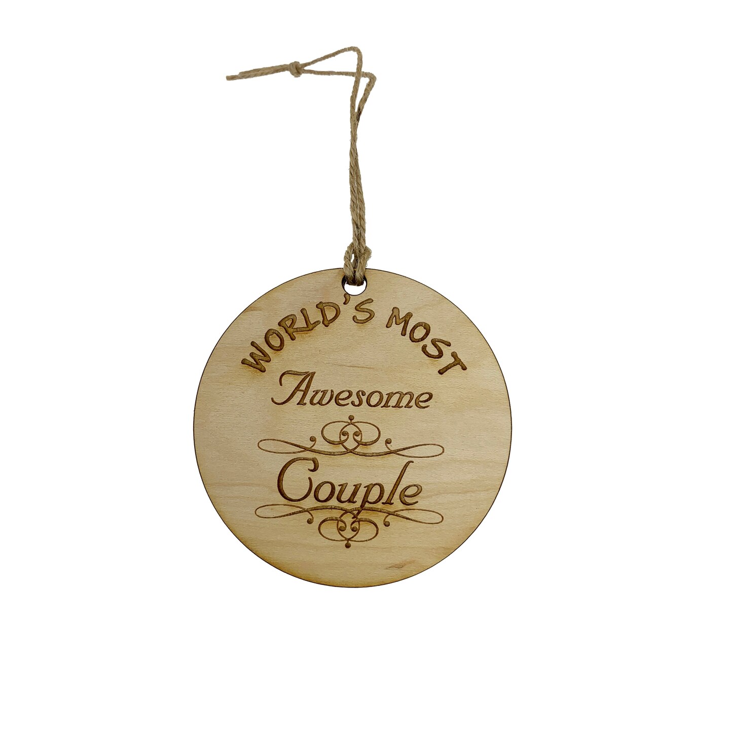 Worlds most Awesome Couple - Ornament Worlds most Awesome Couple - Ornament
