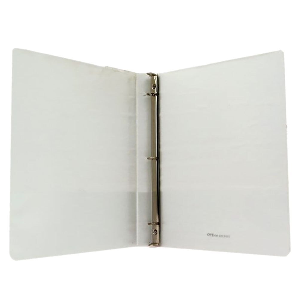 Three Star Binder White By