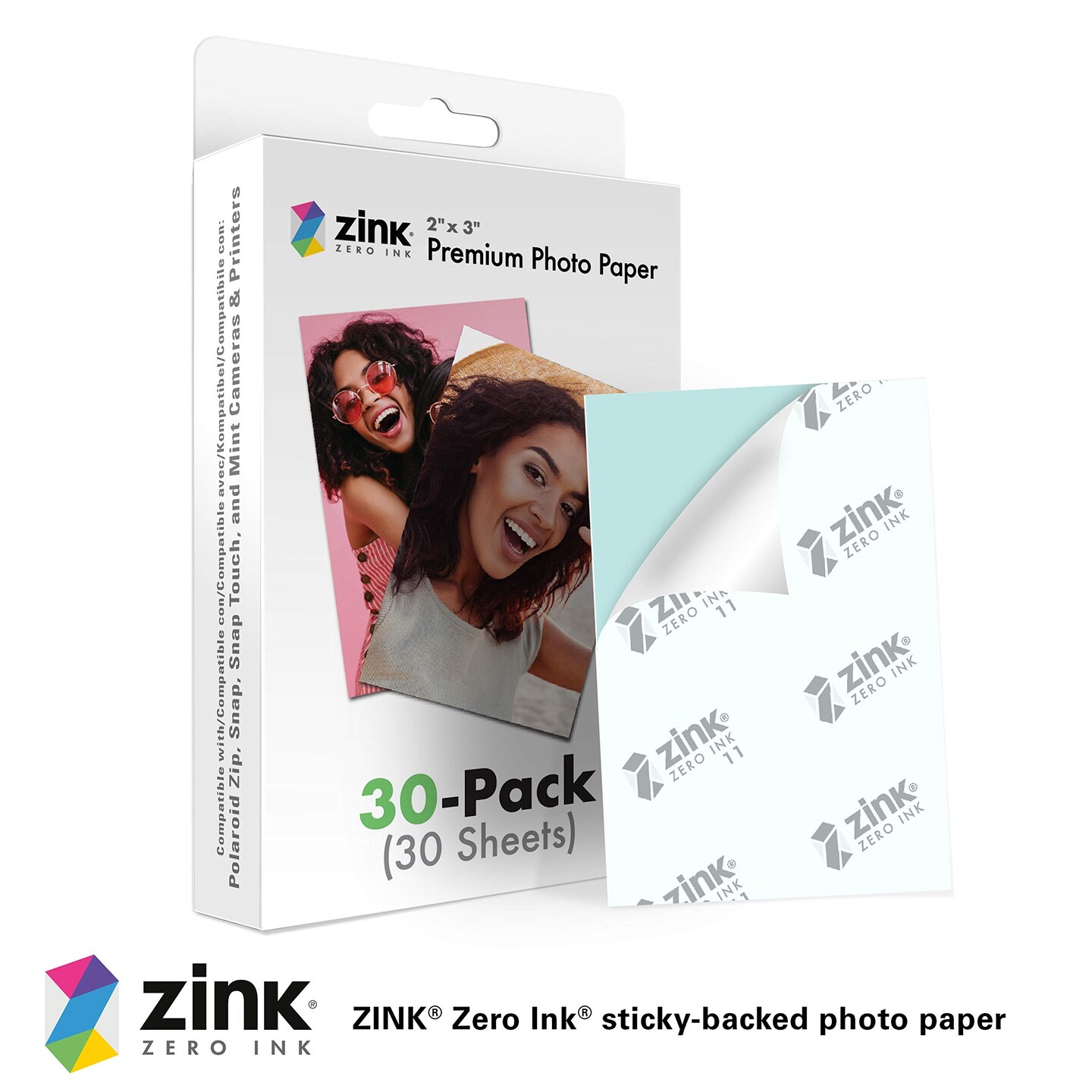ZINKTM Photo Paper Pack (50 Sheets) 
