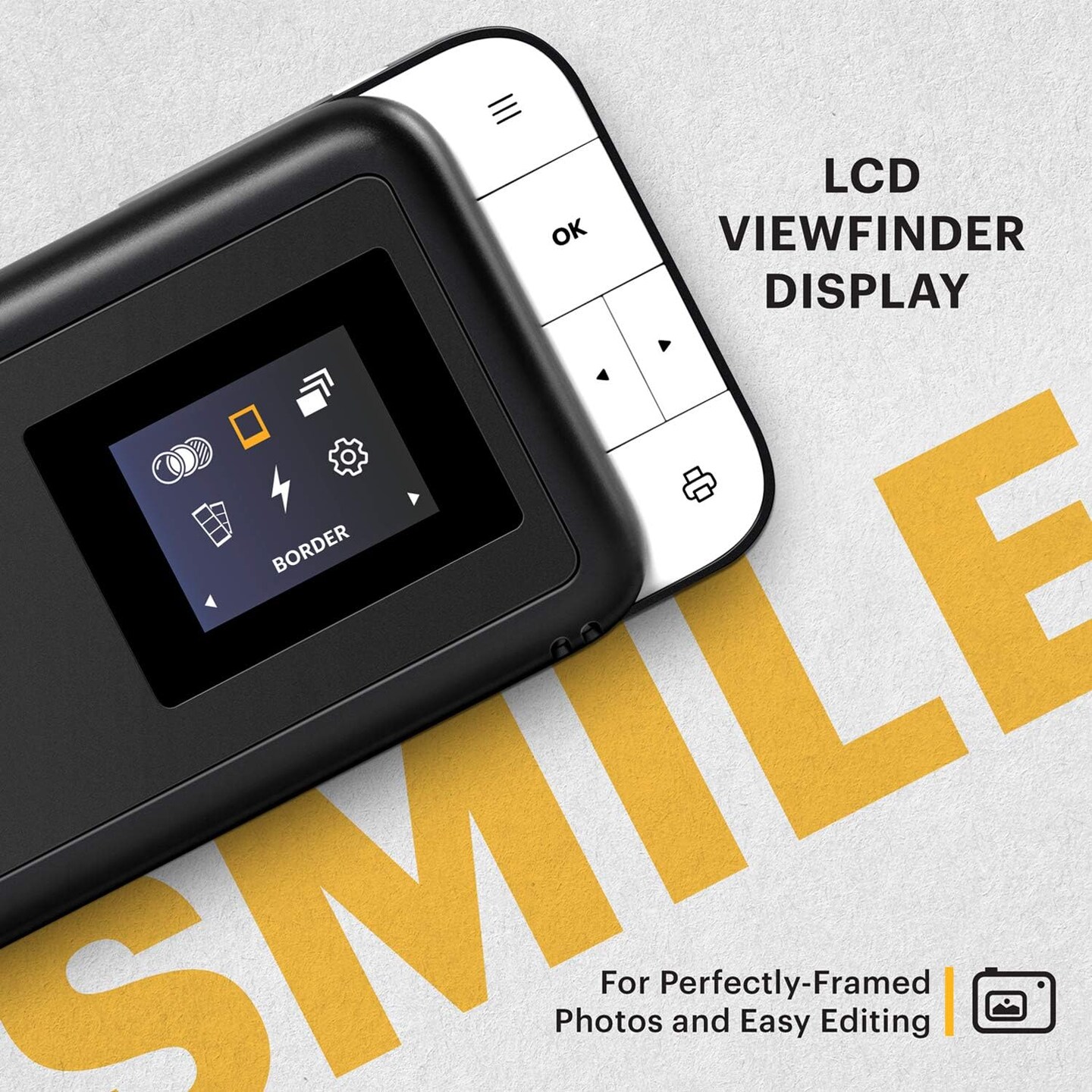 Kodak Smile Digital Instant Print Camera &#x2013; Slide-Open 10MP Instant Camera &#x26; 2x3 Zink Photo Printer