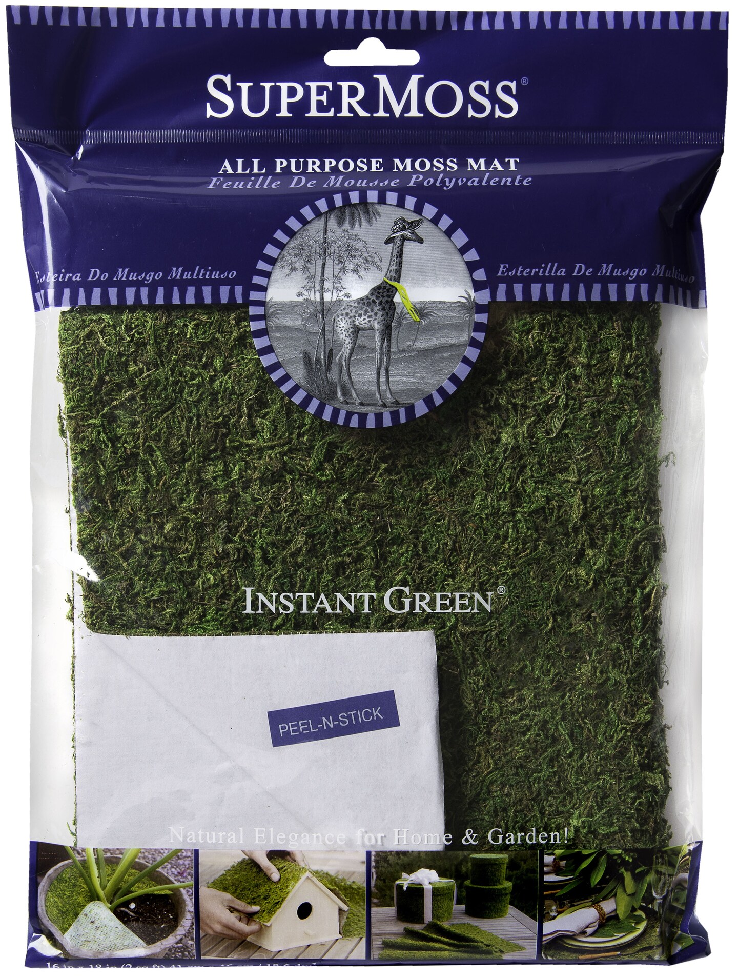 SuperMoss Instant Green Sticky All-Purpose Moss Mat | 0.13 | Michaels