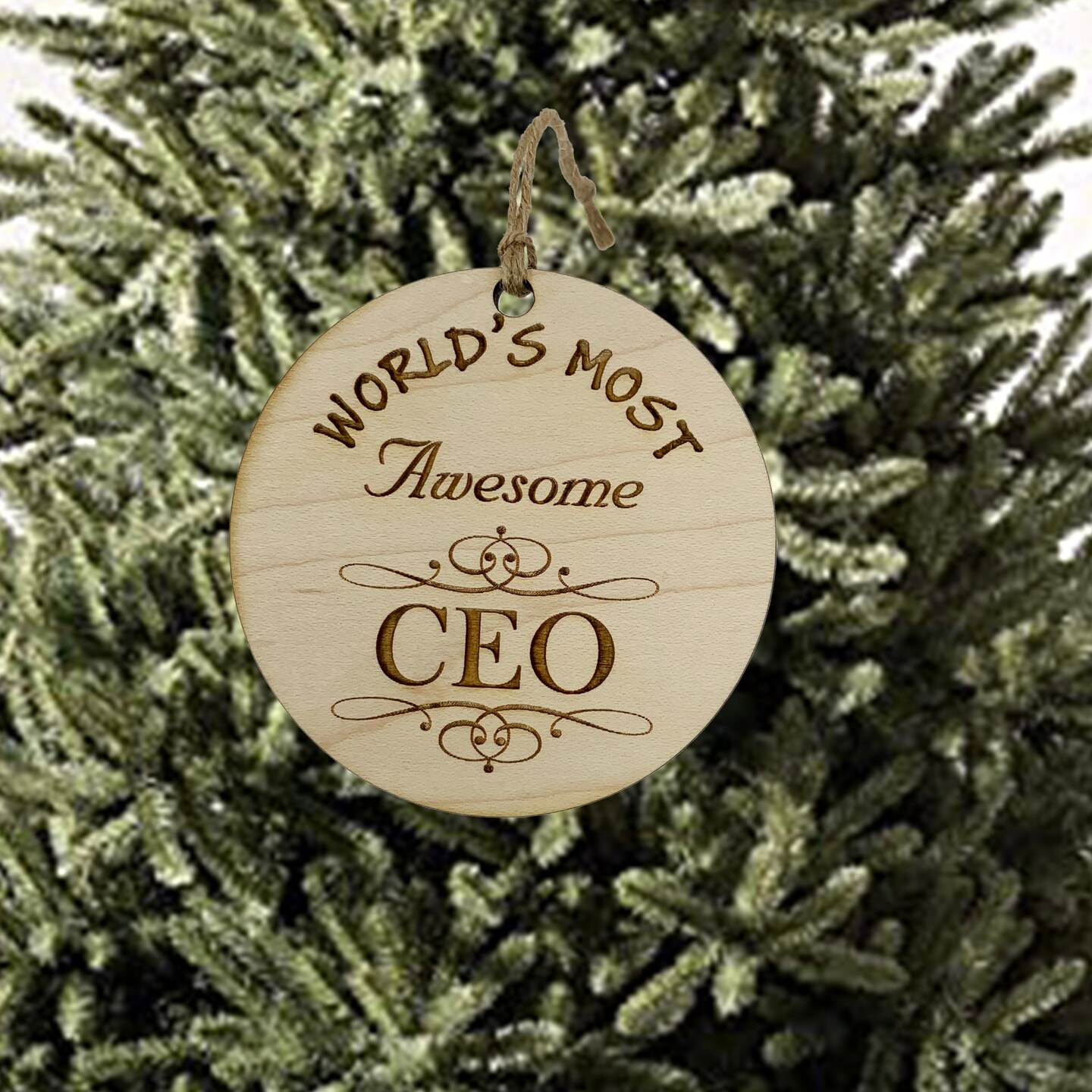 Worlds most Awesome CEO - Ornament Worlds most Awesome CEO - Ornament