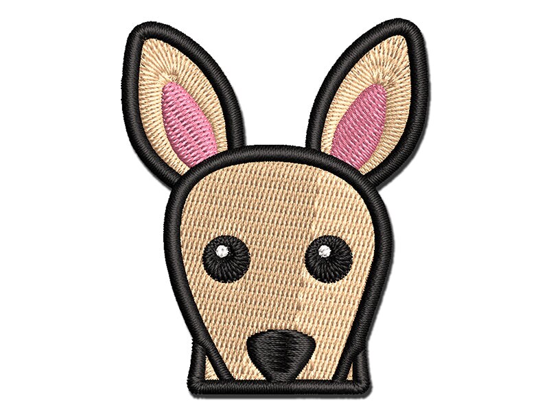 Peeking Kangaroo MultiColor Embroidered IronOn Patch Applique Michaels