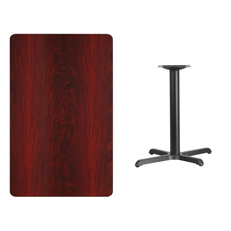Flash Furniture 30x48 MA Laminate Table-X-Base