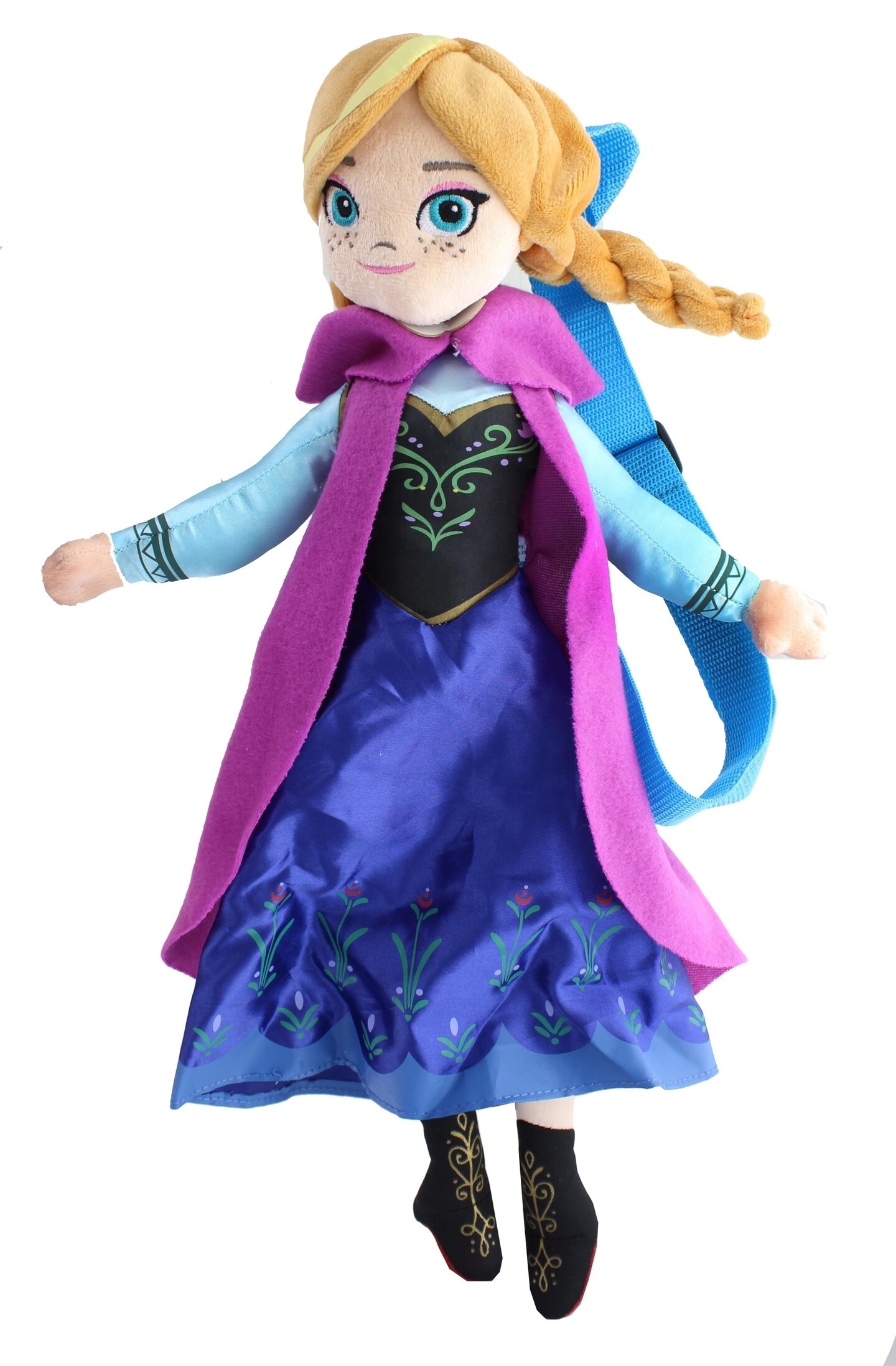 Frozen 14&#x22; Plush Backpack- Anna