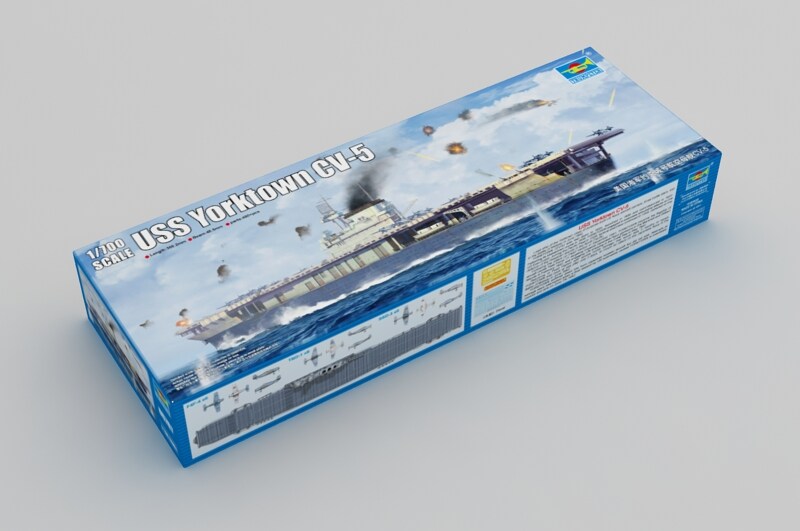 Trumpeter  1/700 USS YORKTOWN CV-5 1/700 Plastic Model