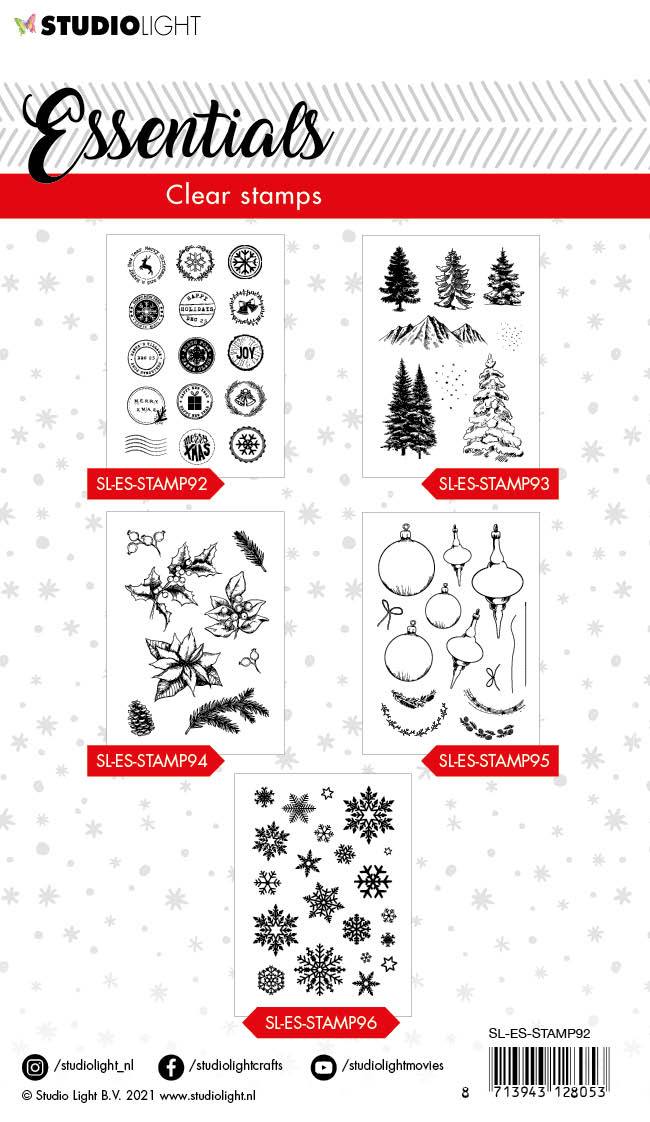 Sl Clear Stamp Christmas Post Stamps Essentials 105X148mm Nr.92