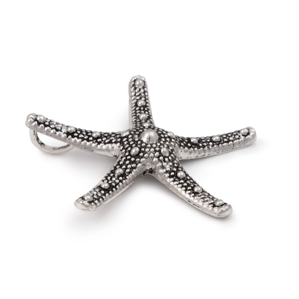 58mm Pewter Star Fish Pendant (Package of 1)