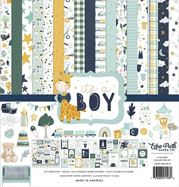 Echo Park It&#x2019;s a Boy Collection Kit
