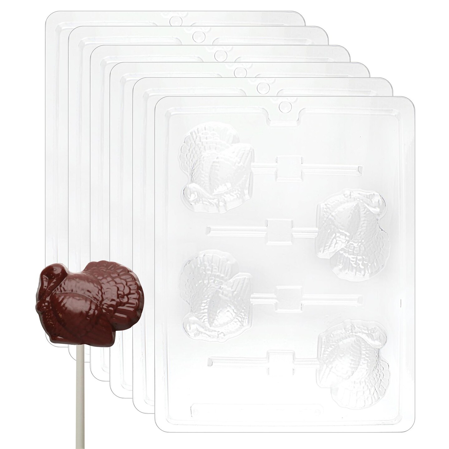  3D TURKEY Chocolate Candy mold with Molding