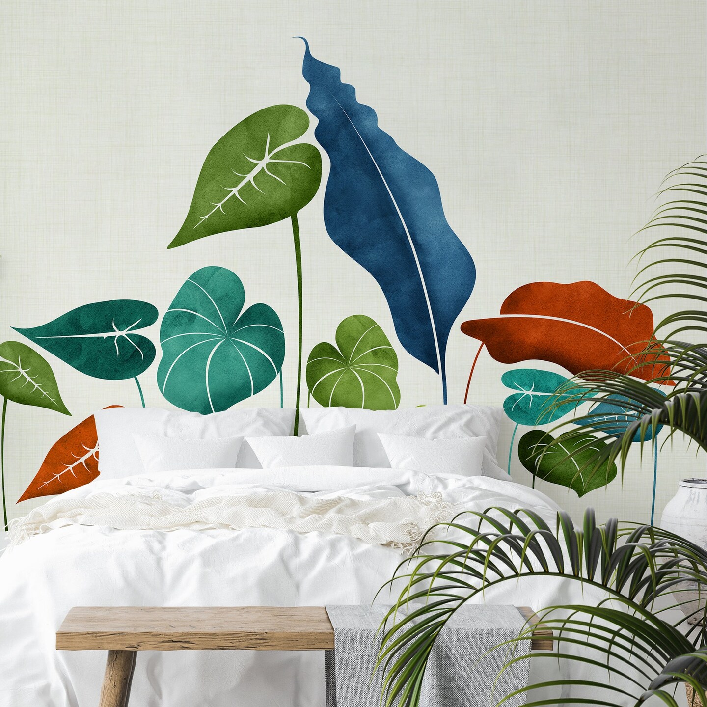 Around The World by Modern Tropical Peel & Stick Wall Mural Michaels