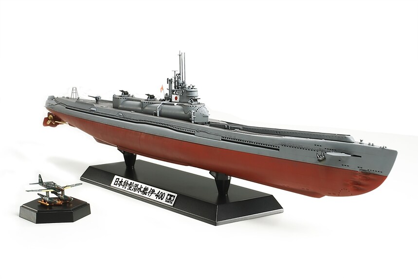 Tamiya  1/350 TAM78019 - 1/350 Tamiya IJN I400 Submarine Assembly Kit