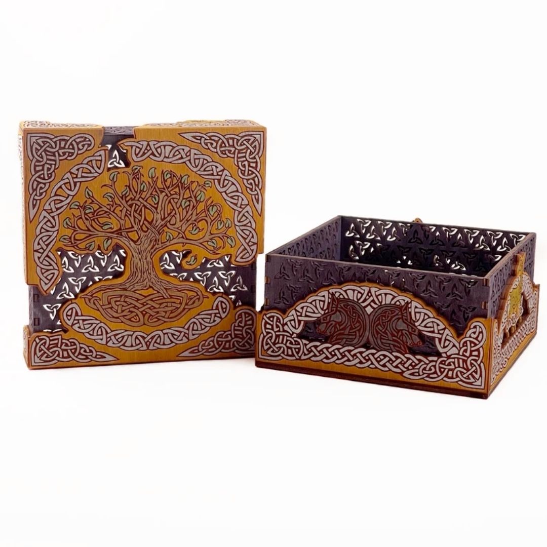 Medieval on sale jewelry box