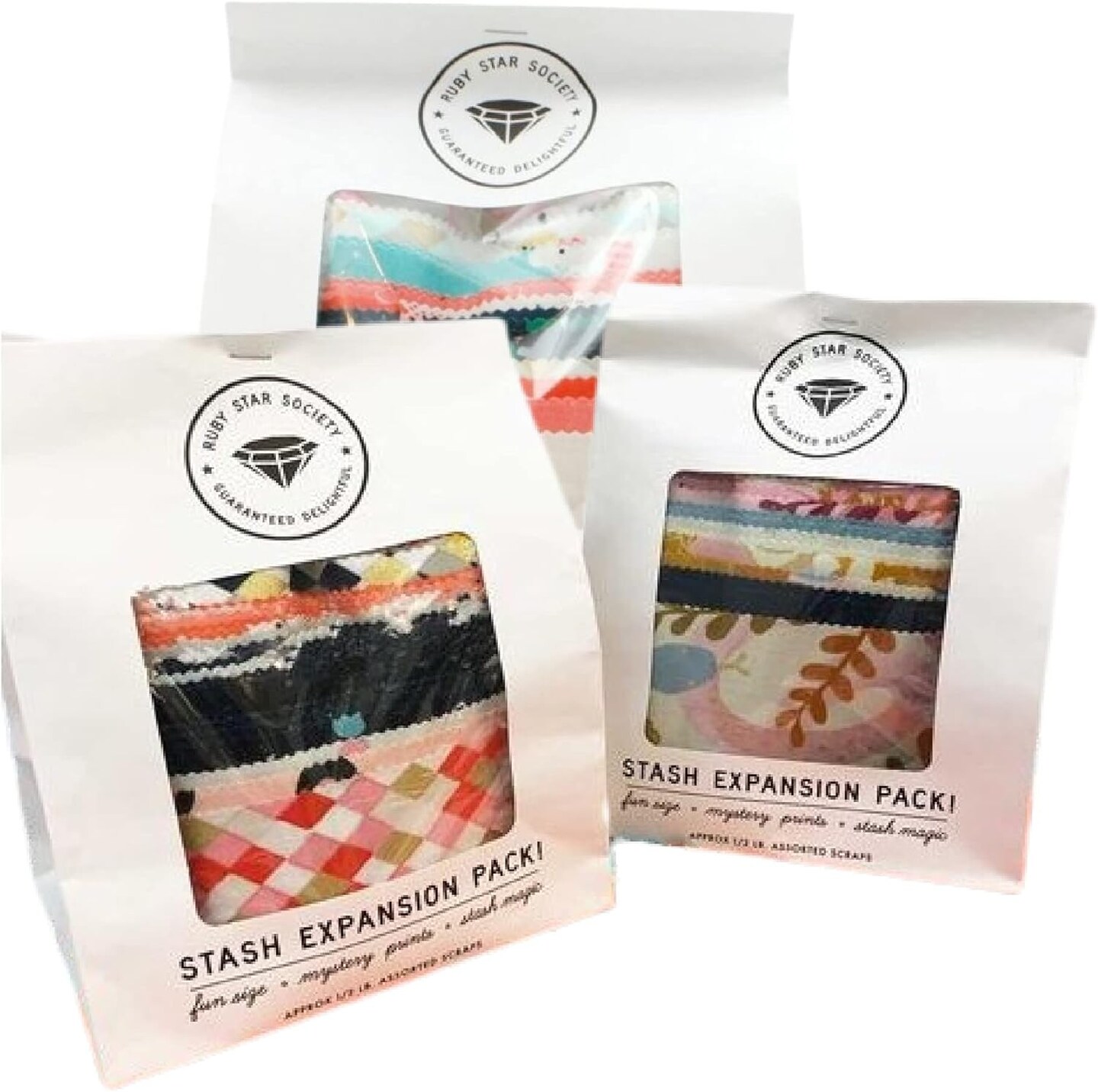 Ruby Star Scrap Bag (Approx 2 Yards) by Ruby Star for Moda DIY Quilt Fabric