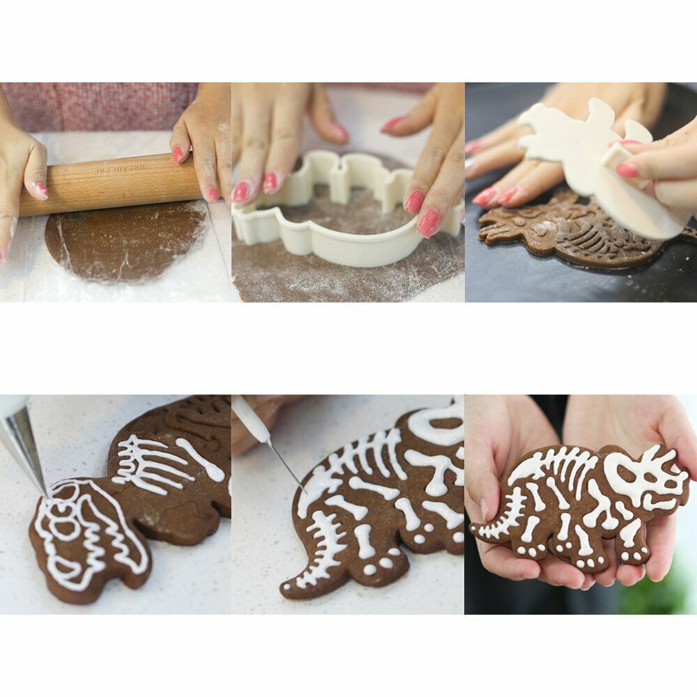 Mini Dinosaur Cookie Cutter Set of 3