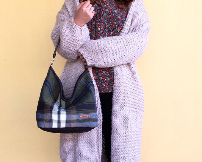 [Kit] Byhands DIY Kit Series - Madras Logan Hobo Bag (BYP-1490 )