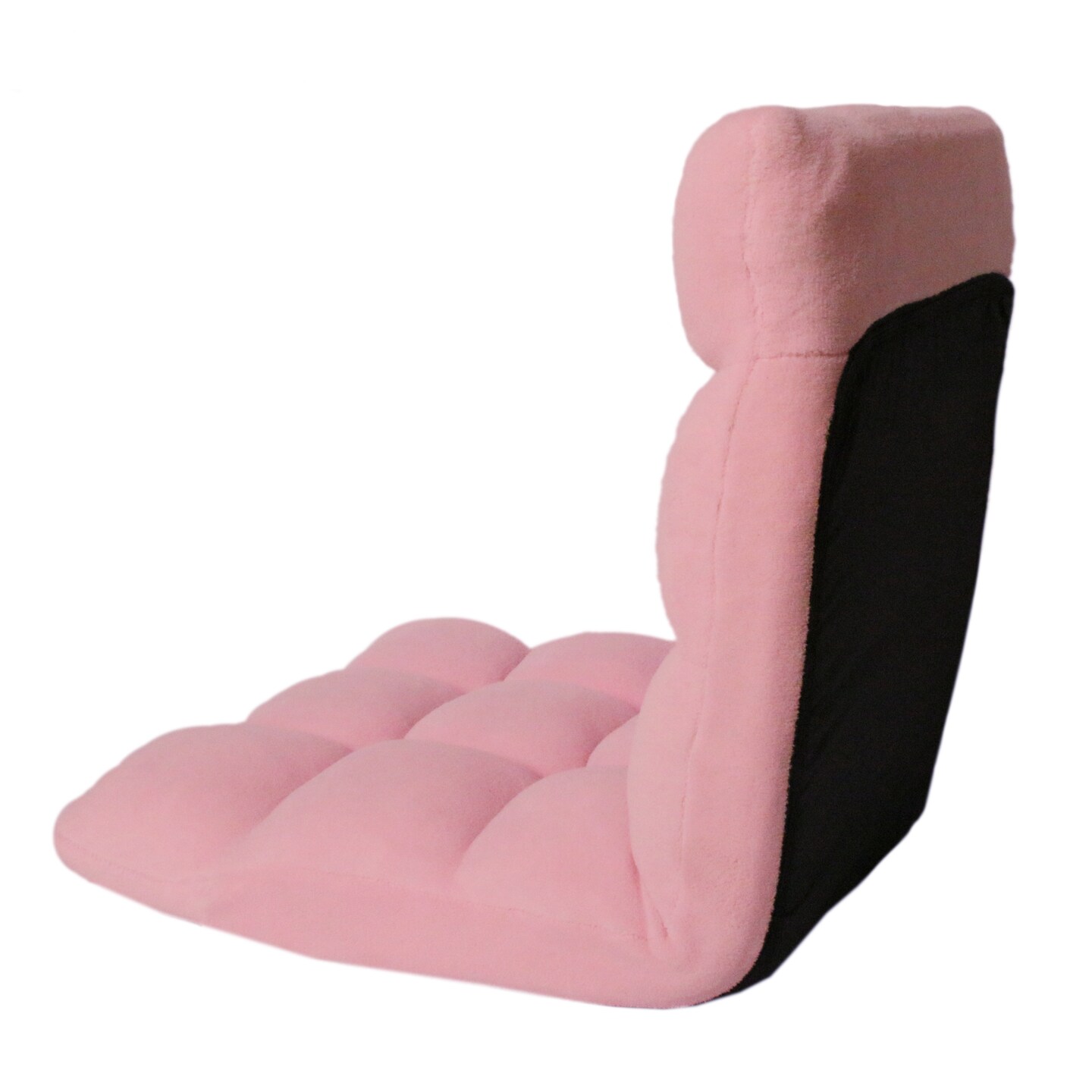 Microplush Quilted Folding Recliner Floor Chair Sleeper