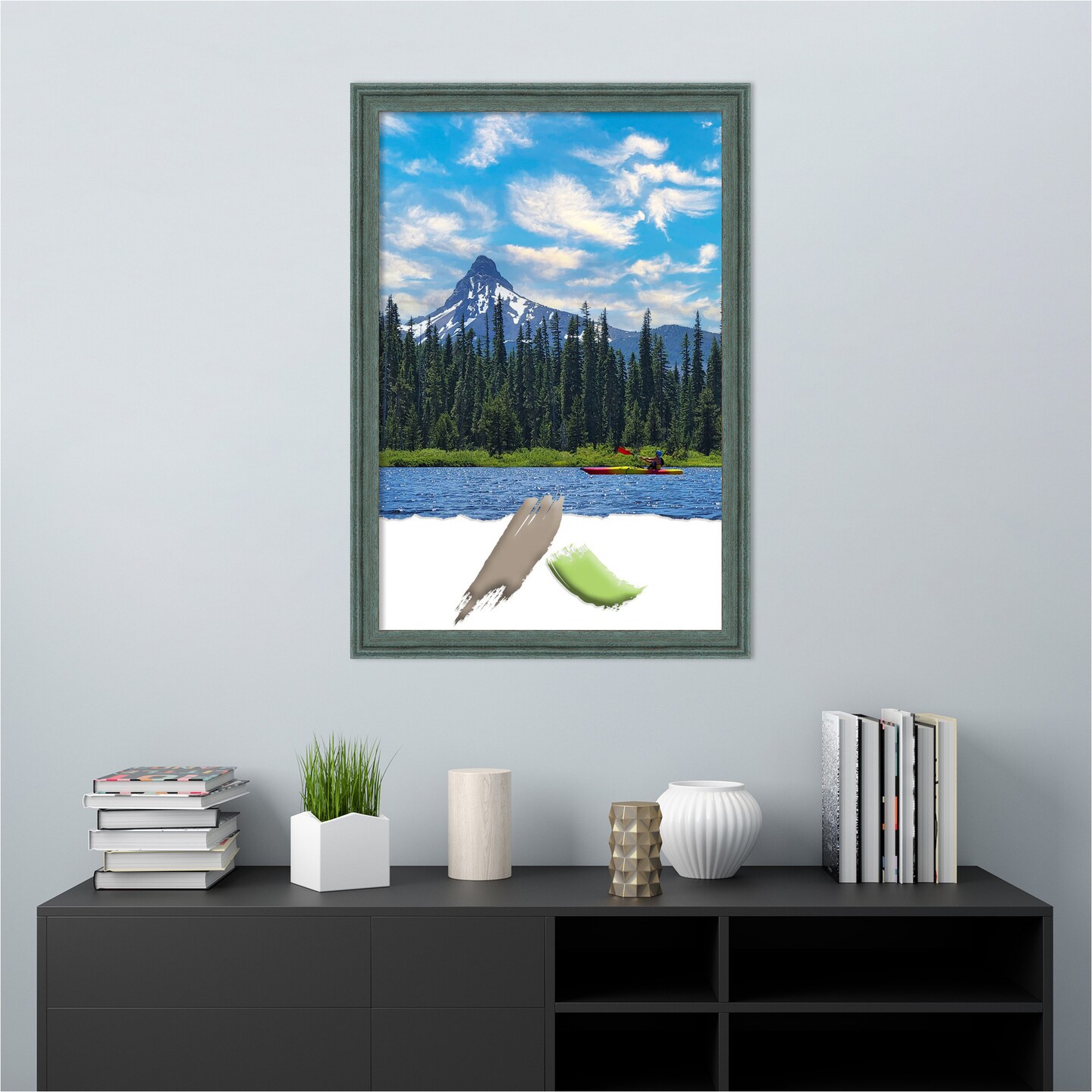 Upcycled Wood Picture Frame