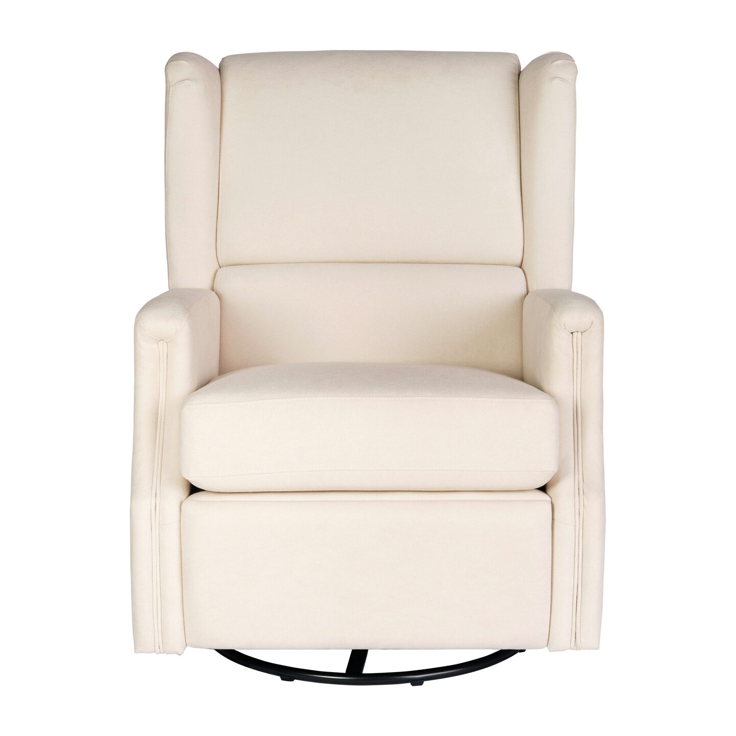 Merrick Lane Abby 3-in-1 Wingback Manual Recliner Rocker Swivel Glider Chair