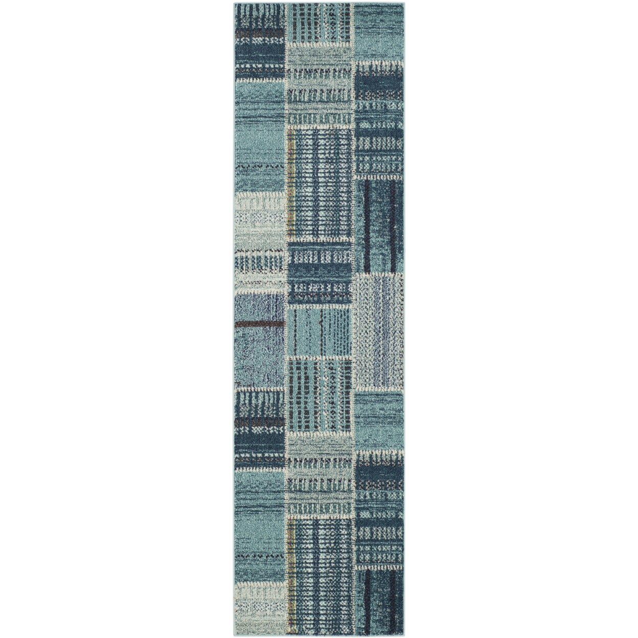 Boho Teppich „Monaco“ – Abstraktes Design Mit Used-Look | Strapazierfähig & Pflegeleicht | Für Wohnzimmer & Schlafzimmer
