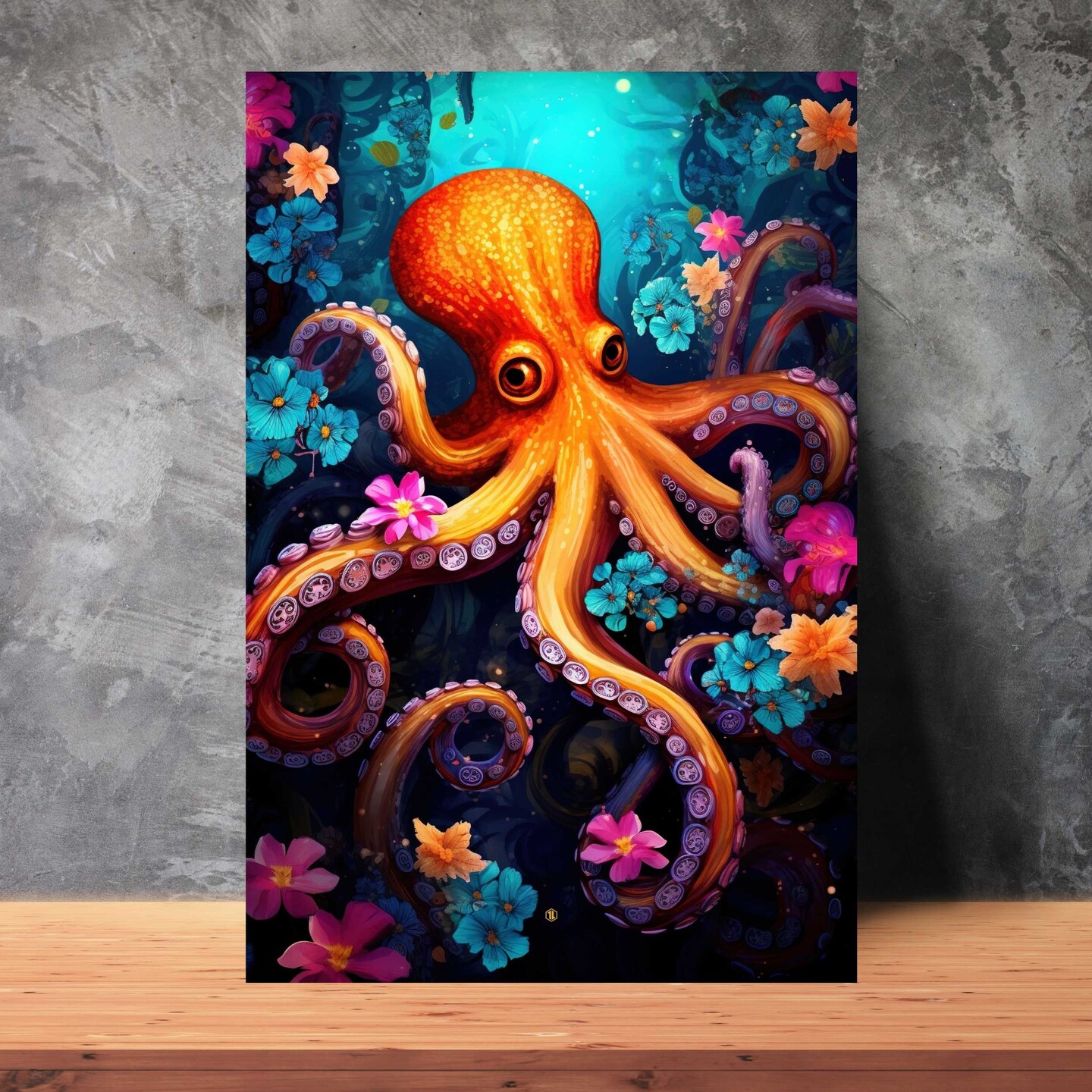 Otto the Octopus Poster for Sale by K-Idelle