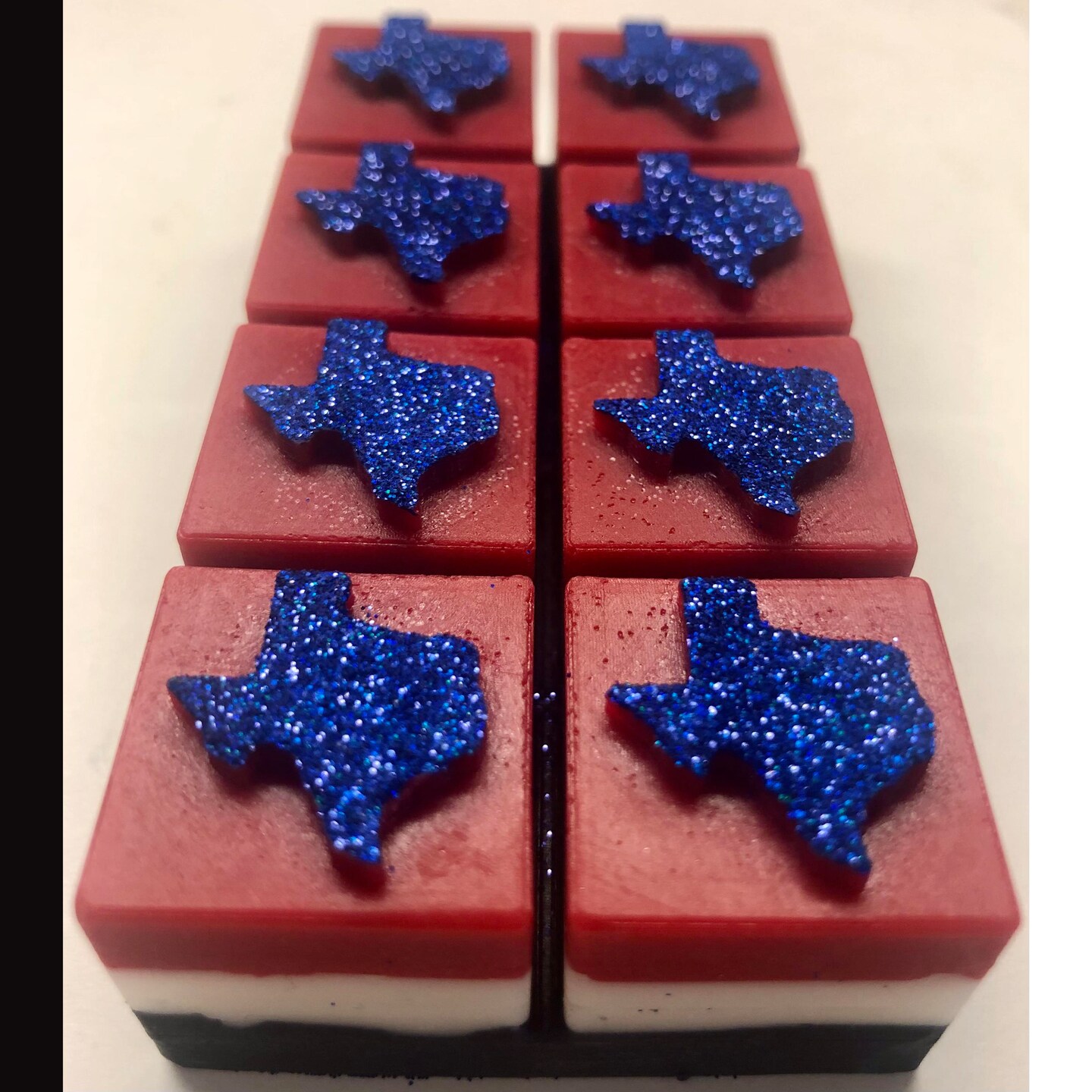 Texas Snap Out Center Wax Melt Snap Bar Silicone Mold