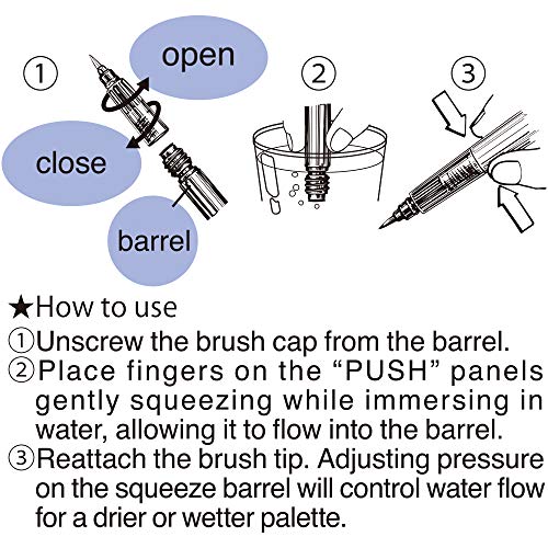 Portable 14 Colors Set, Watercolor Paint Set, Professional-quality for artists and crafters, AP-Certified, water colors for adult, Made in Japan