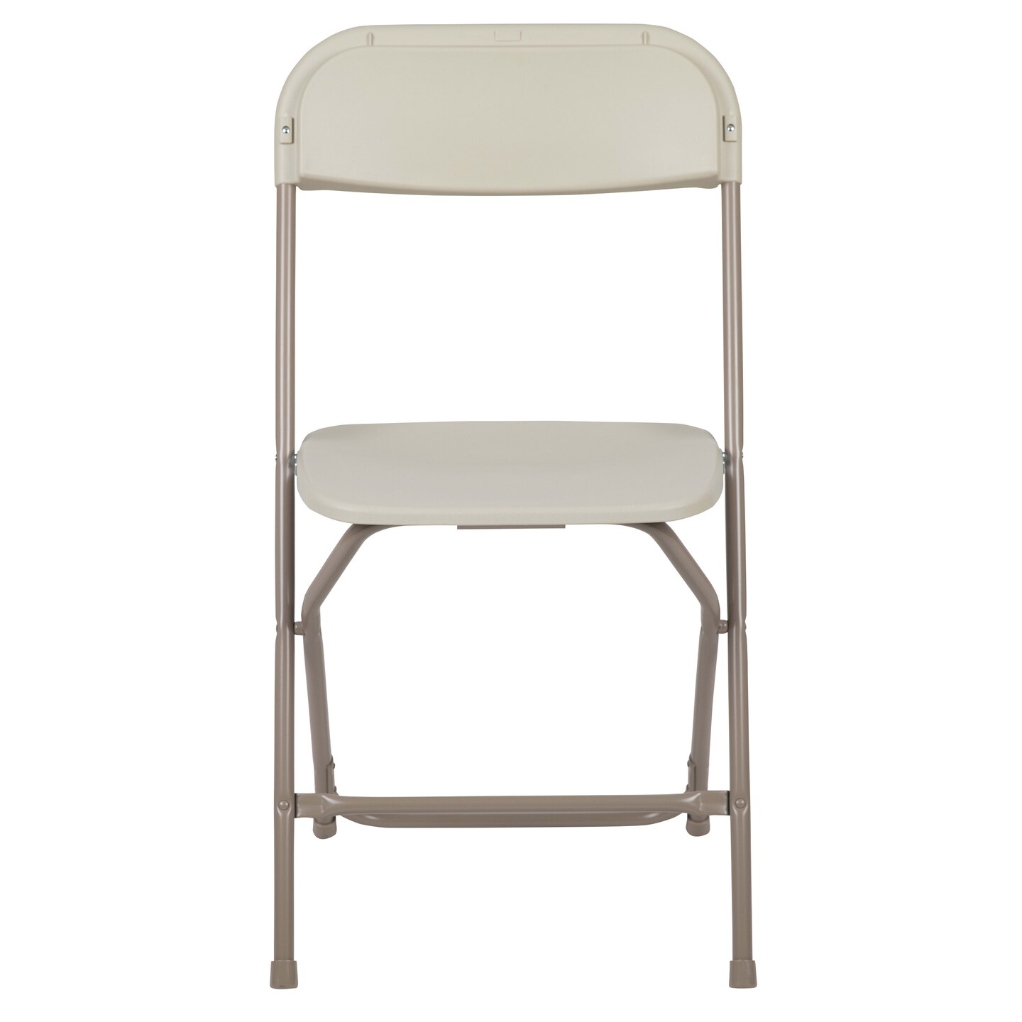 Emma and Oliver Plastic Folding Chair - 4 Pack 650LB Weight Capacity