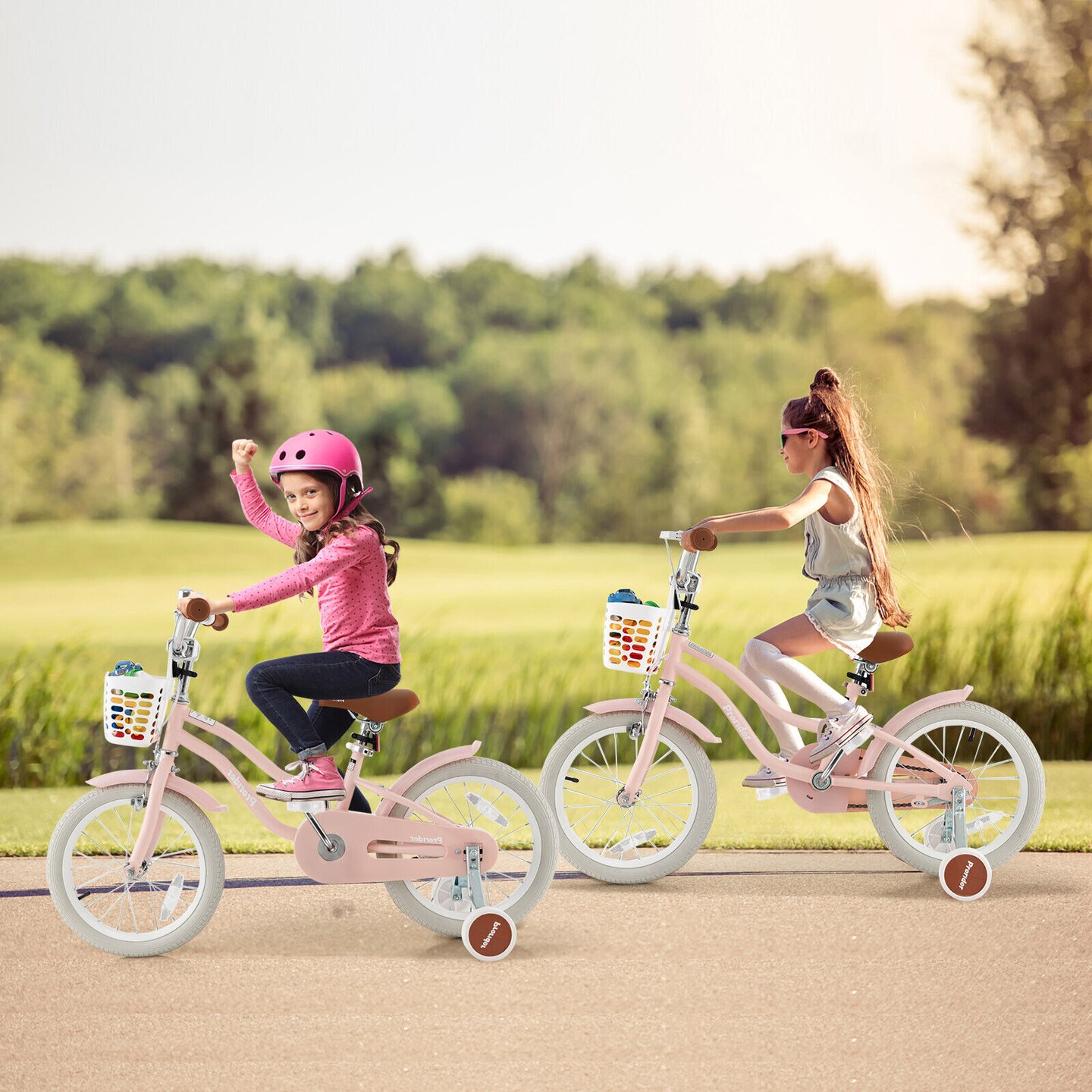 Kids bike shop with handbrake