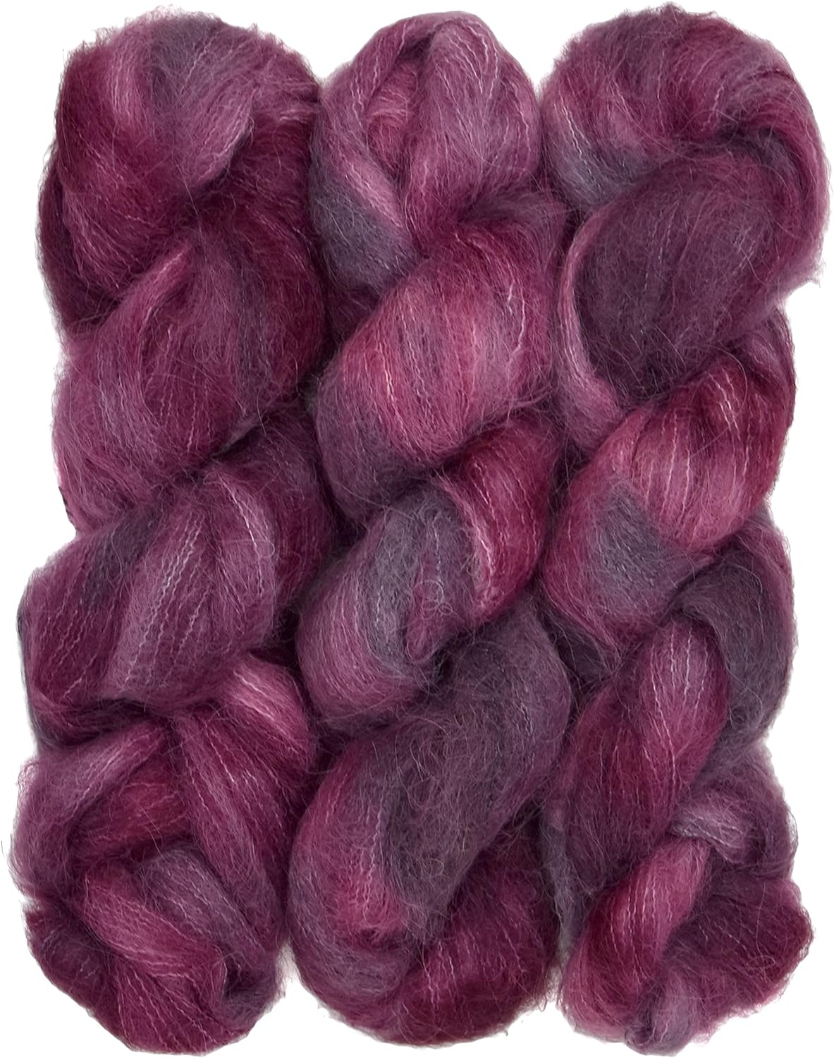 Suri Sensation Brushed Suri Alpaca: Super-Soft Lace Weight Yarn for Knit and Crochet, Non-Itchy, Pacific Northwest Hand Dyed.