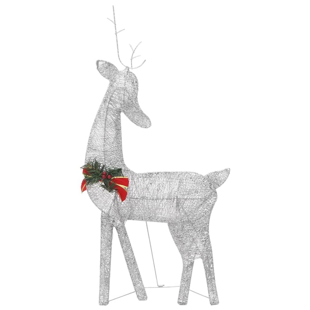 6 pcs Christmas Reindeers with White Mesh