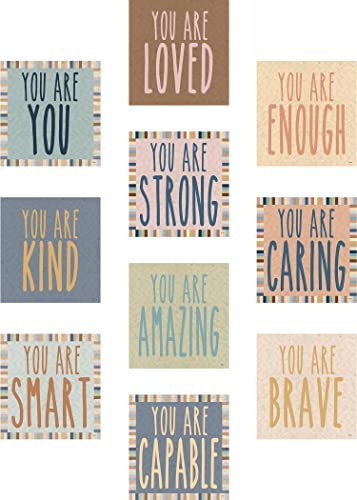 Teacher Created Resources Everyone is Welcome Positive Affirmations Accents (TCR7133)