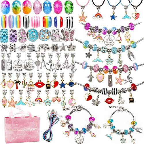 DIY Jewelry Making Kit, Teen Girls Gift, Bracelet Kit 