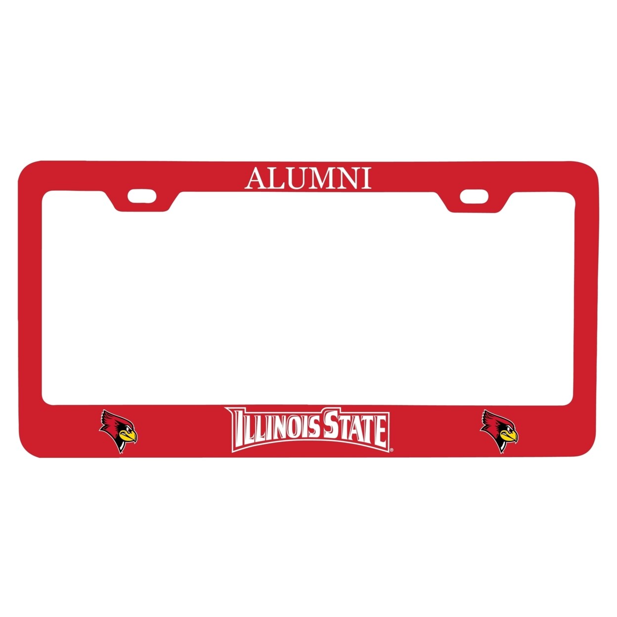 Ncaa Illinois State Redbirds Alumni License Plate Frame - Colorful Heavy