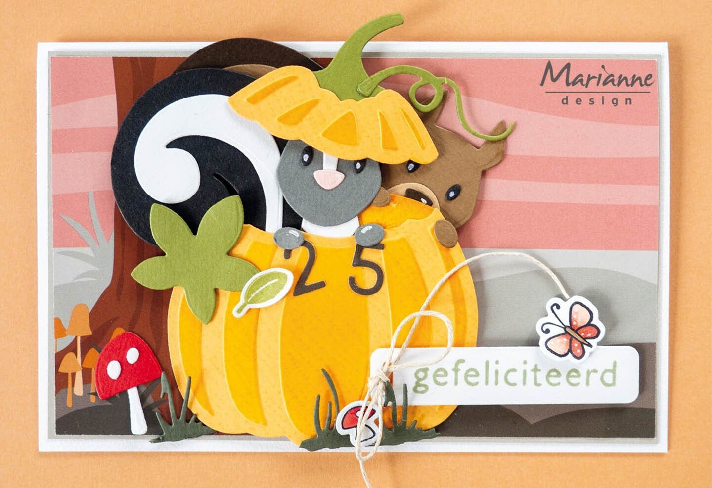 Marianne Design  Collectables Die - Eline&#x27;s Squirrel And Skunk