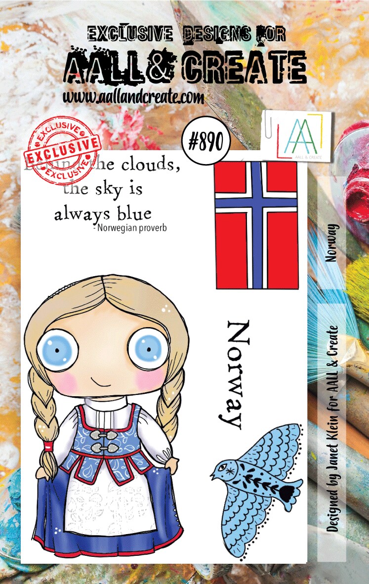 AALL and Create  Stamp Set -890 - Norway