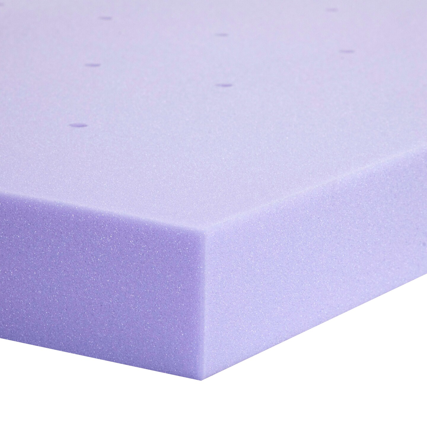 Emma and Oliver Astor Memory Foam Mattress Topper with Lavender Infused, CertiPUR-US Certified Foam and Ventilated Construction