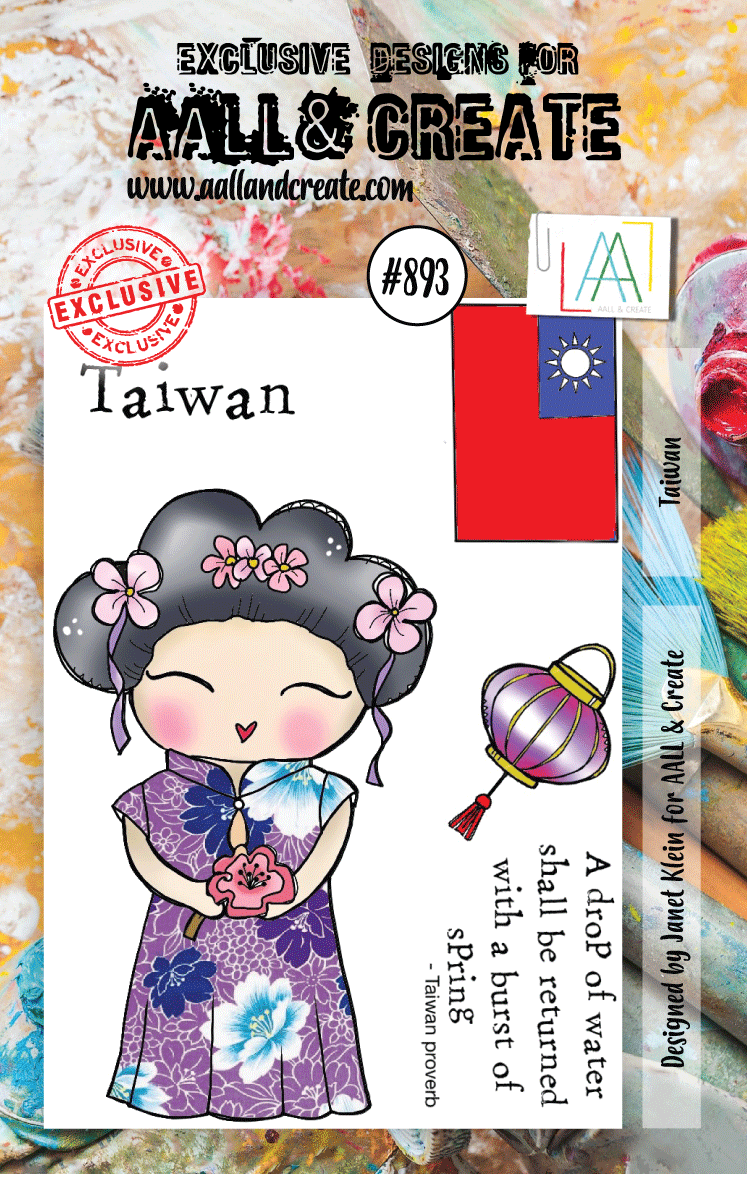 AALL and Create  Stamp Set -893 - Taiwan