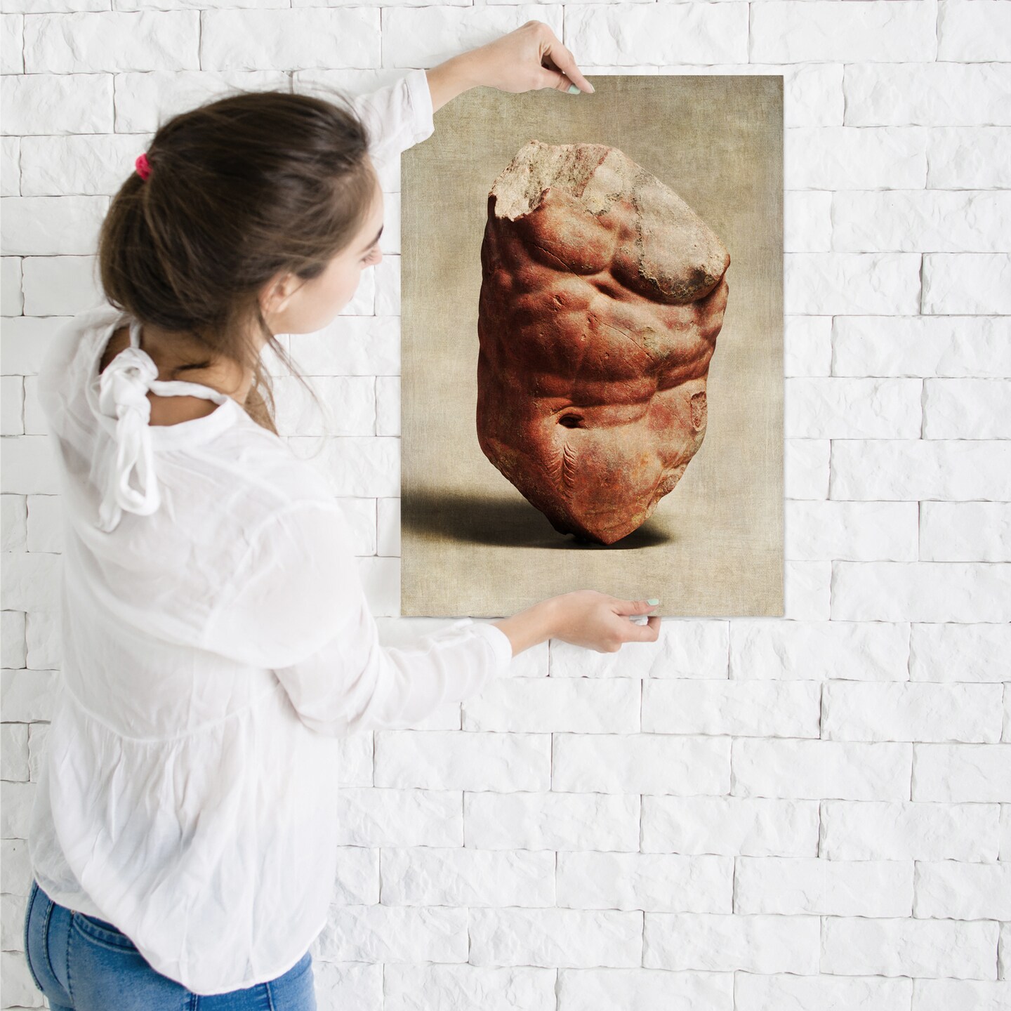Roman Centaur Fragment by Chaos &#x26; Wonder Design  Poster Art Print - Americanflat