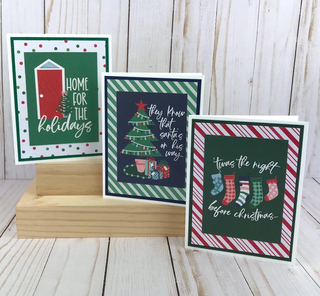 Christmas Card Making Kit, Christmas Crafts for Adults, DIY Card