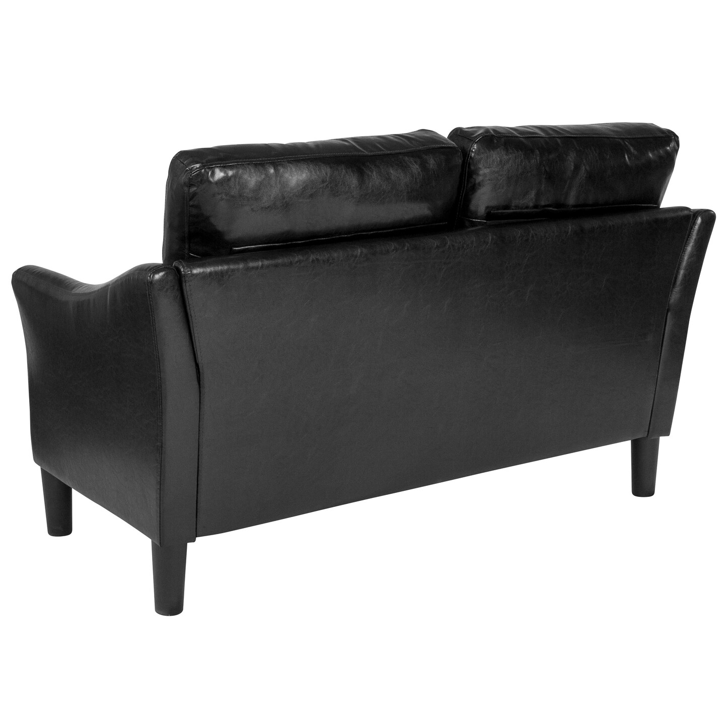 Emma and Oliver Living Room Loveseat Couch with Single Cushion